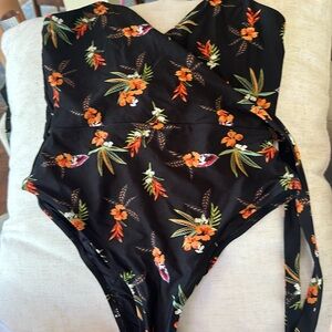 Minkpink floral swimsuit